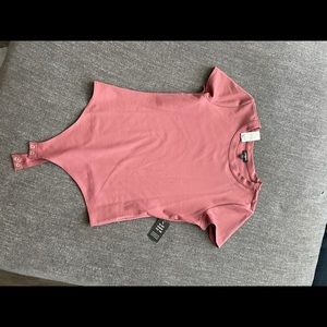 Express Mauve T-shirt Professional Bodysuit